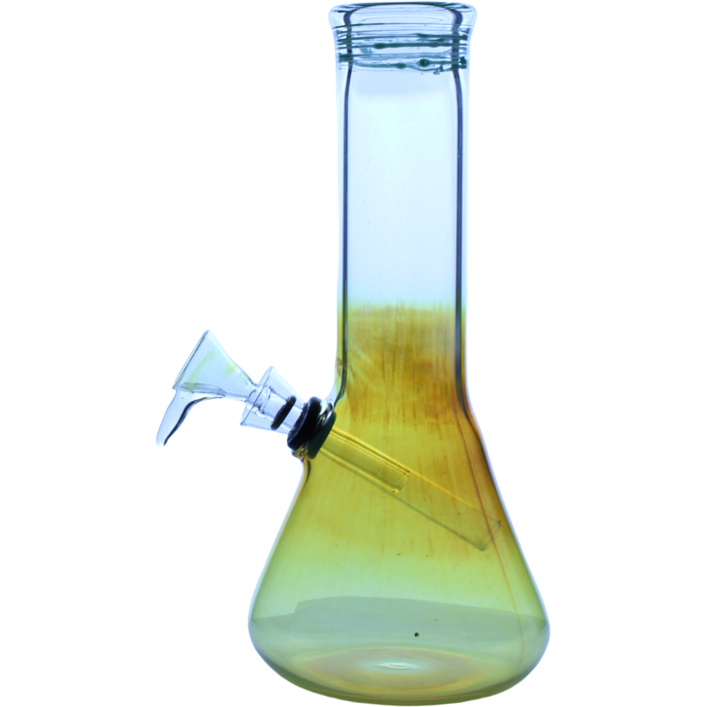 Fumed Beaker Water Pipe w/ Slide