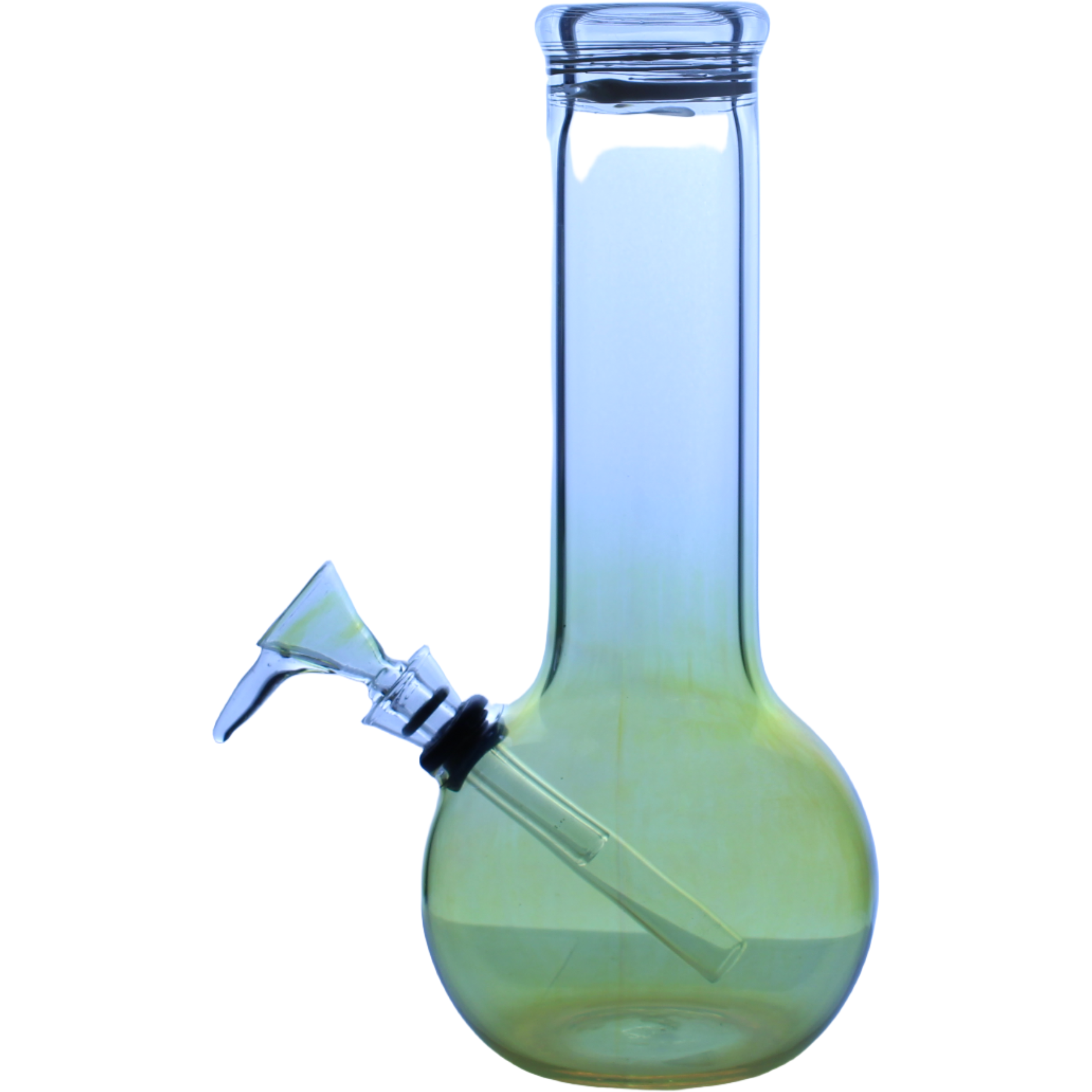 Fumed Sphere Base Straight Water Pipe