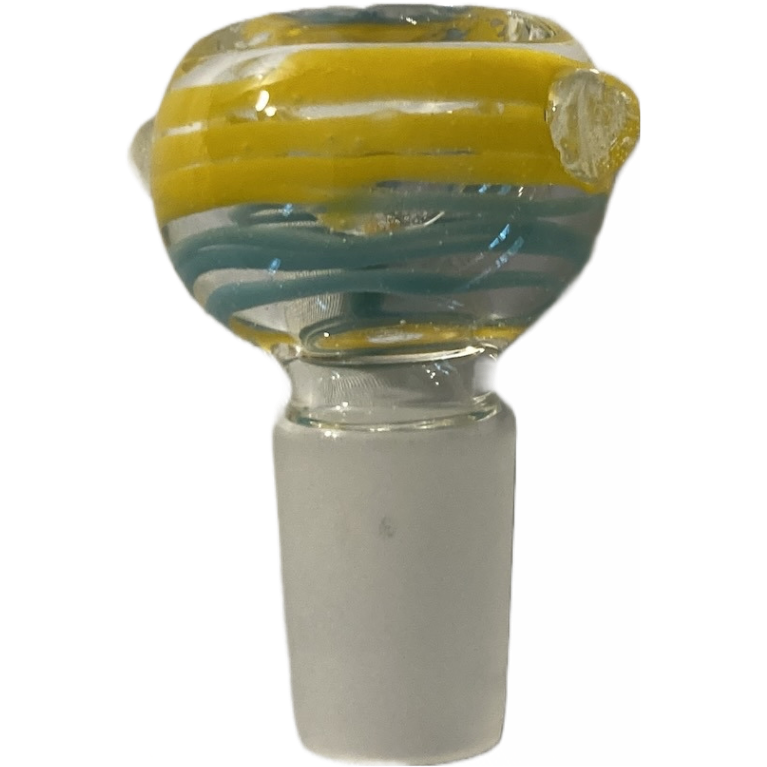 Worked Swirl Flower Bowl - 19mm